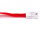 2 m Samtband in rot