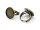 Ringrohlinge mit runder Fassung für 20mm Cabochons in antik bronzefarben 2 Stück