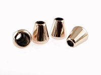 8 Bandstopper aus Acryl in roségold, 15 mm