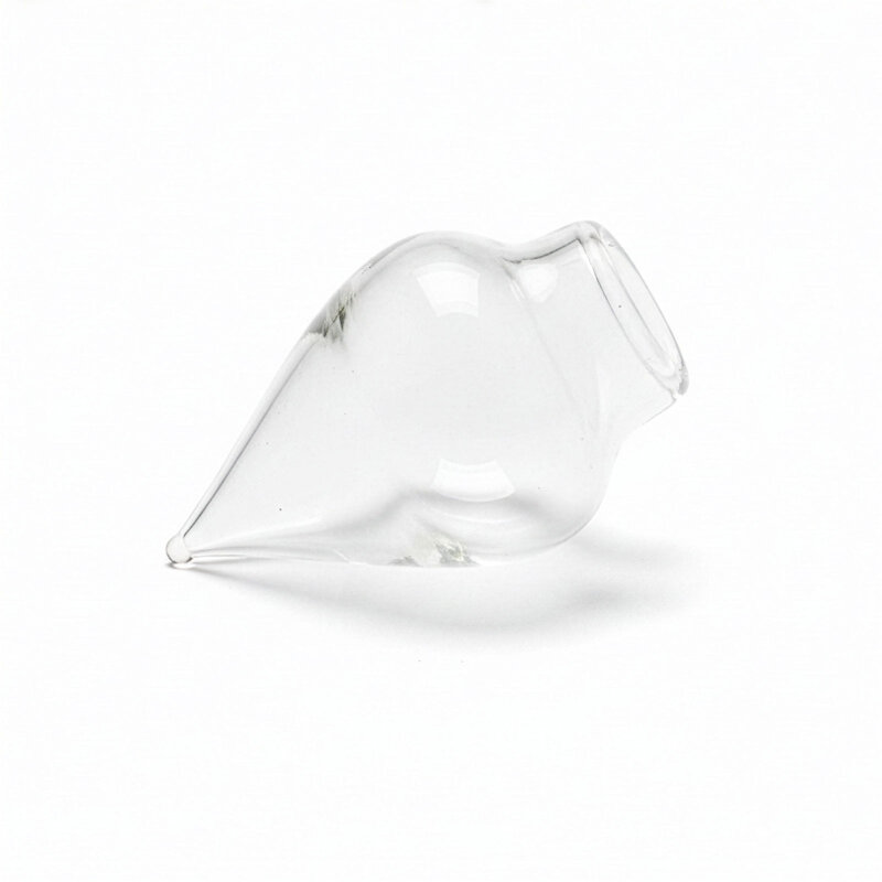 1 Hohlperle "Wishbottle" in Pendelform, 37 mm