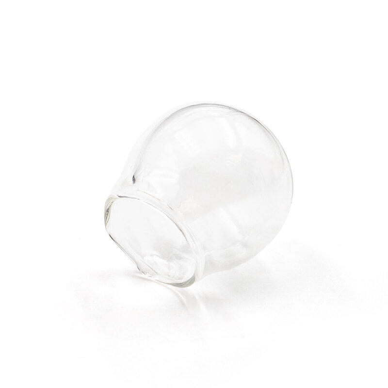 Hohlperle durchsichtig zum befüllen 25 mm 1 Stück
