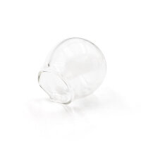 Hohlperle durchsichtig zum befüllen 25 mm 1 Stück