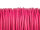 10 m Polyesterkordel gewachst in pink, 1 mm