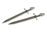 2 Statement Anhänger "Sword" in antik...