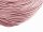 2 m echtes Lederband rosa, 2 mm