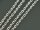 5 m Gliederkette in silberfarben mit flachen Gliedern, 2,4 x 2 mm