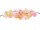 30 Crackleglasperlen "Spring", 10 mm