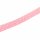 elastisches Gummiband/Faltband "Golden Dots" in rosa 1 m