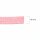 elastisches Gummiband/Faltband "Golden Dots" in rosa 1 m