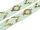 1 m elastisches Gummiband/Faltband "Aztek" in mint