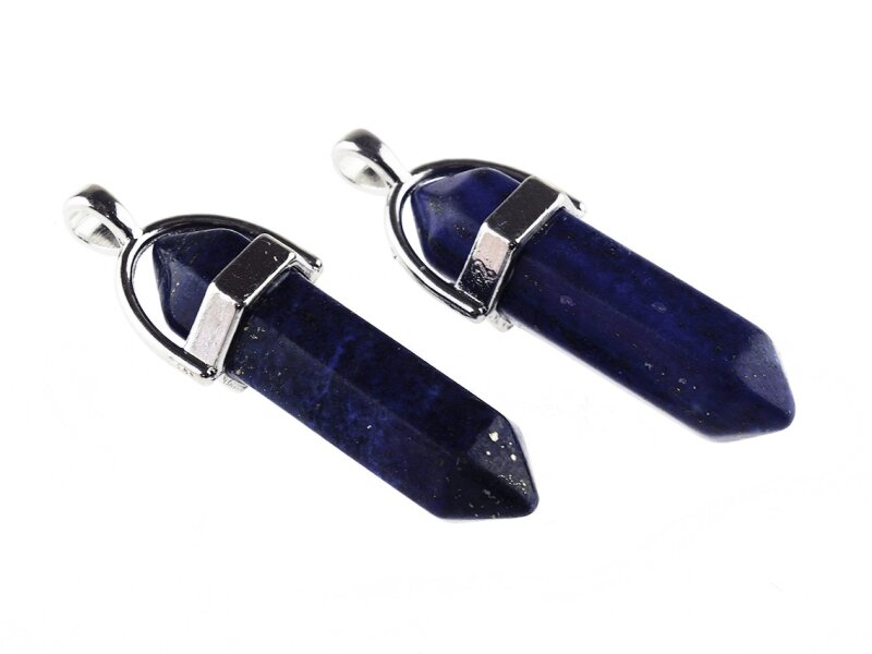 1 Anhänger "Lapis Lazuli" in Stiftform