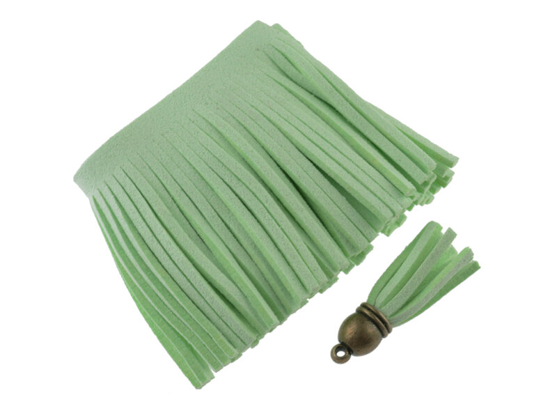 Fransenband für Quasten in mint, 20cm