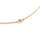 Fertige Halskette 304 Edelstahl roségoldfarben, 45 cm, PVD beschichtet