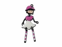 großer Anhänger "Kawaii Girl"...