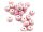20 Melonen 12 mm rosa Vintage