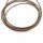 2 m echtes Lederband Kaffee 2, mm