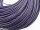 2 m echtes Lederband lila 2 mm