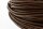 2 m echtes Lederband braun 2 mm