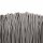 Dicht aufgewickeltes graues Lederband, rund mit 2 mm Durchmesser, viele Windungen nebeneinander.