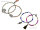 Set KAROLINE Anfänger Perlenarmband Set in Silberfarben zum Armband selber machen