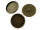 Schlichte Rahmen als Knöpfe in antik bronzefarben für 16 mm Cabochons 2 Stück
