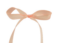 Satinband in lachs 6 mm 20 m