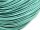 2 m echtes Lederband aqua 2 mm