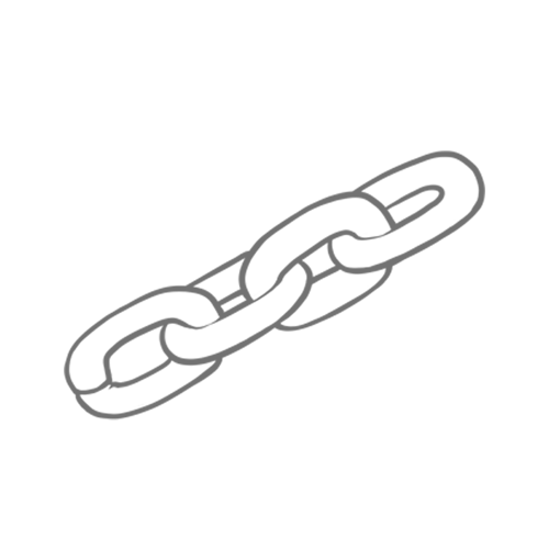 Grafik einer Ankerkette